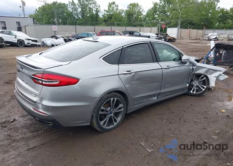 2020 Ford Fusion Titanium из США, поврежденный, VIN 3FA6P0D98LR115437